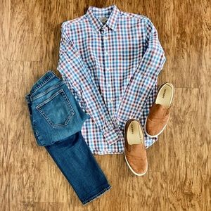 J. Crew men’s quality woven shirt